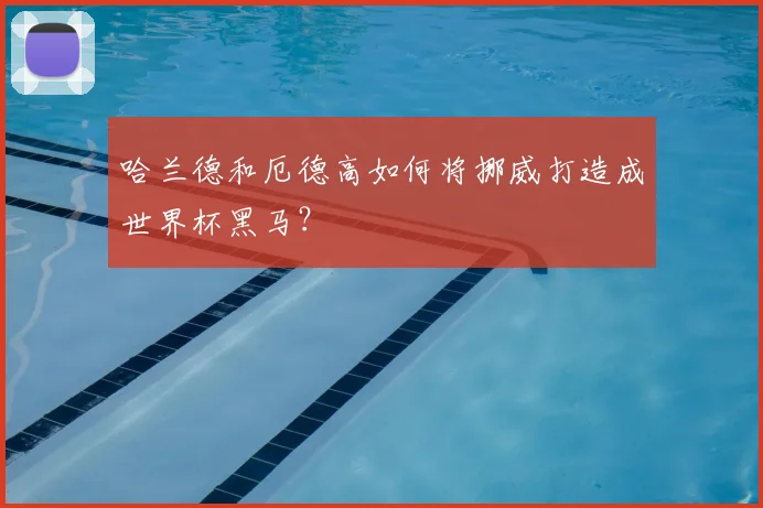 哈兰德和厄德高如何将挪威打造成世界杯黑马？